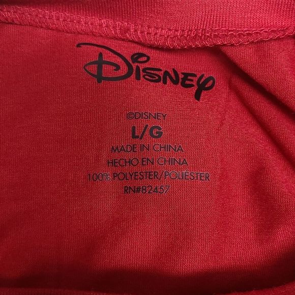 Disney Minnie Mouse Women's Christmas Pajama set large NWT - Picture 6 of 6